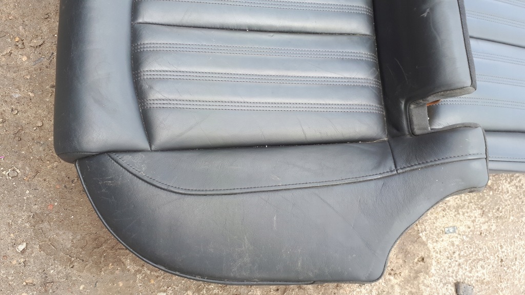 фото №5, A7 4g заднє сидіння спинка задня шкіра sline czarna