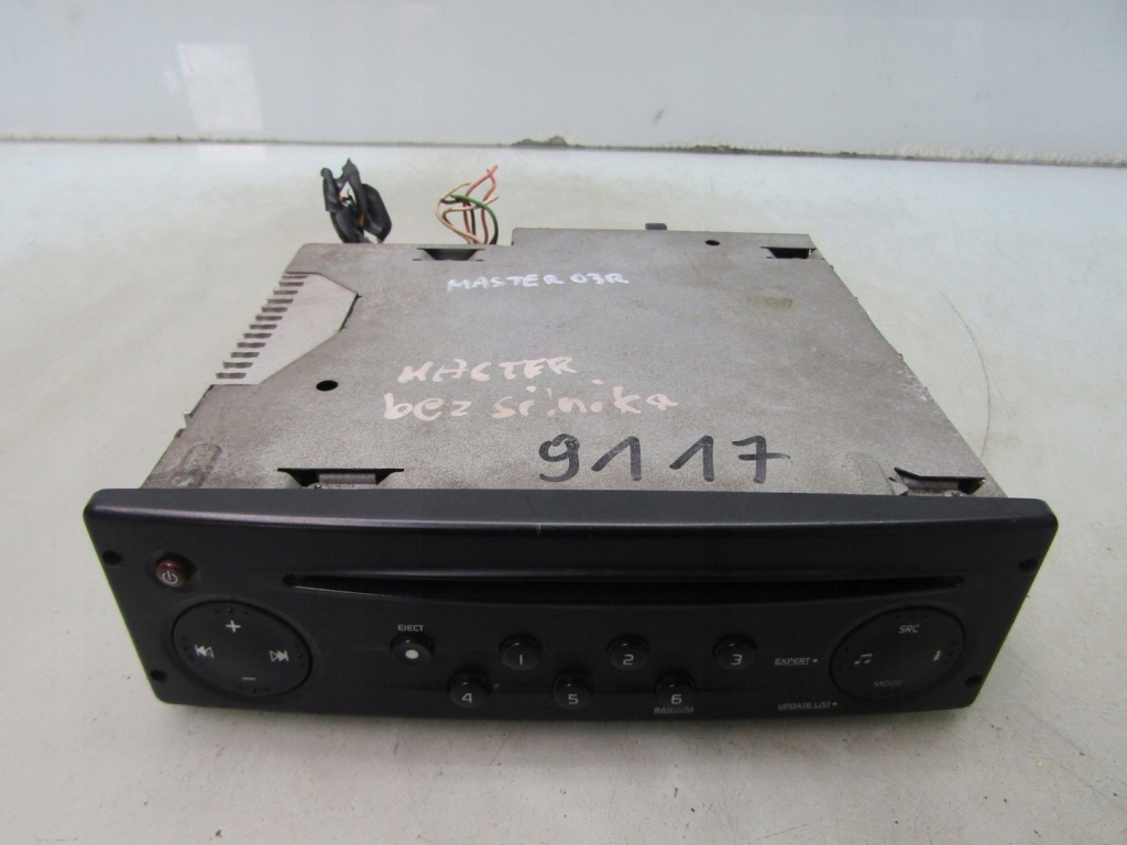 Renault master 2.5 dci 03r lift movano радио cd 8200354522t Доставка