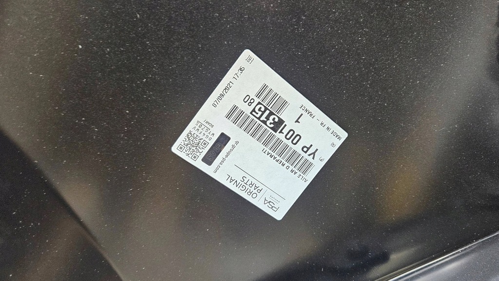 фото №7, Крыло правый задняя opel grandland yp00131580 новый