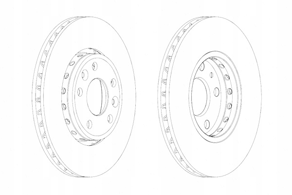 фото №1, Ferodo тормозные диски тормозные 2szt. перед renault grand scenic iii laguna