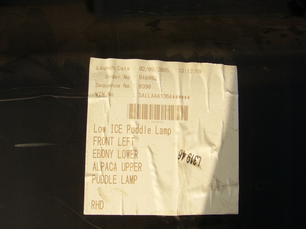 фото №2, Land rover discovery iii 3 , обшивка дверь левый перед