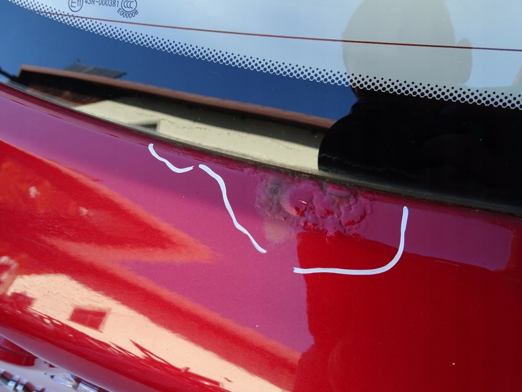 фото №7, Кришка багажника задня задня багажника з скло ultimate red wr3 hyundai i30 ii hb 3d