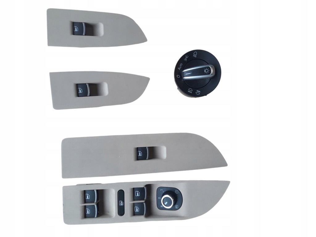 фото №1, Vw passat b6 cc перемикачі вікон дзеркал хром