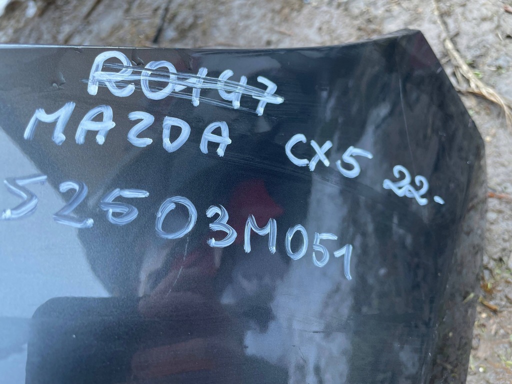 фото №10, Mazda cx5 cx-5 ii 2 kf lift 22- бампер перед передний решётка радиатора