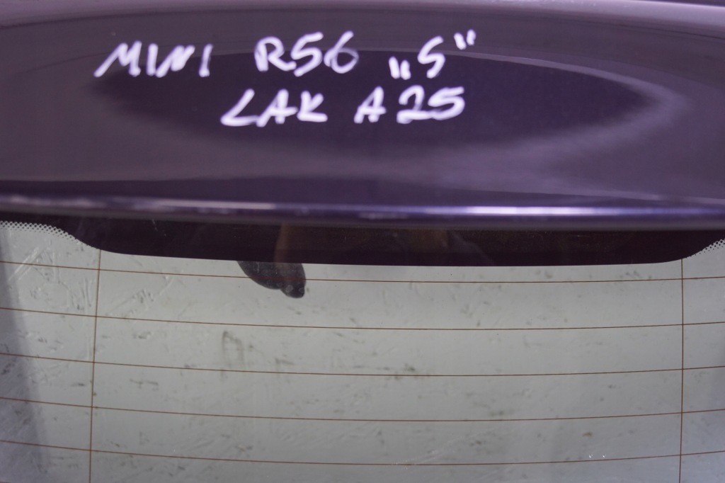 фото №4, Крышка багажника багажника задняя mini cooper r56 s спойлер a25