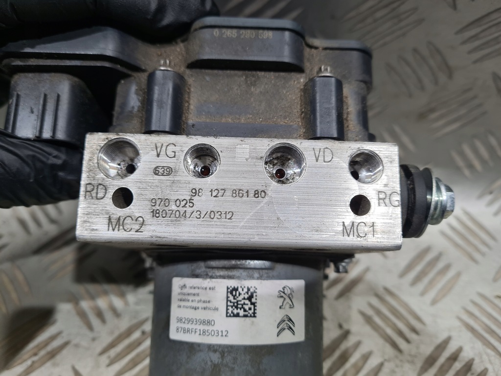 фото №6, Насос тормозная abs opel combo e berlingo iv rifter