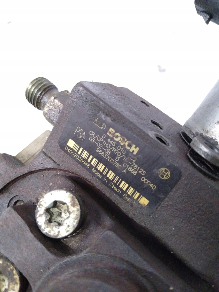фото №7, Насос впрыскная peugeot 1.6 hdi 9683703780a