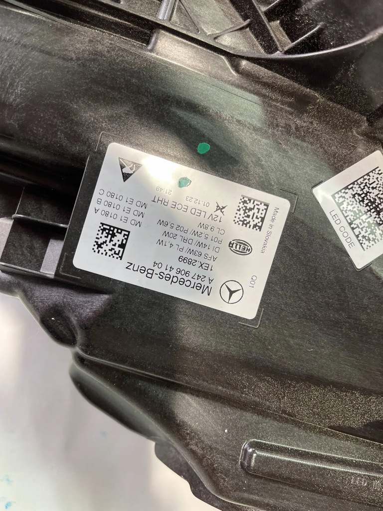 фото №14, Лампа ліва mercedes gla ii h247 lift multibeam 2023 a2479064104 перед