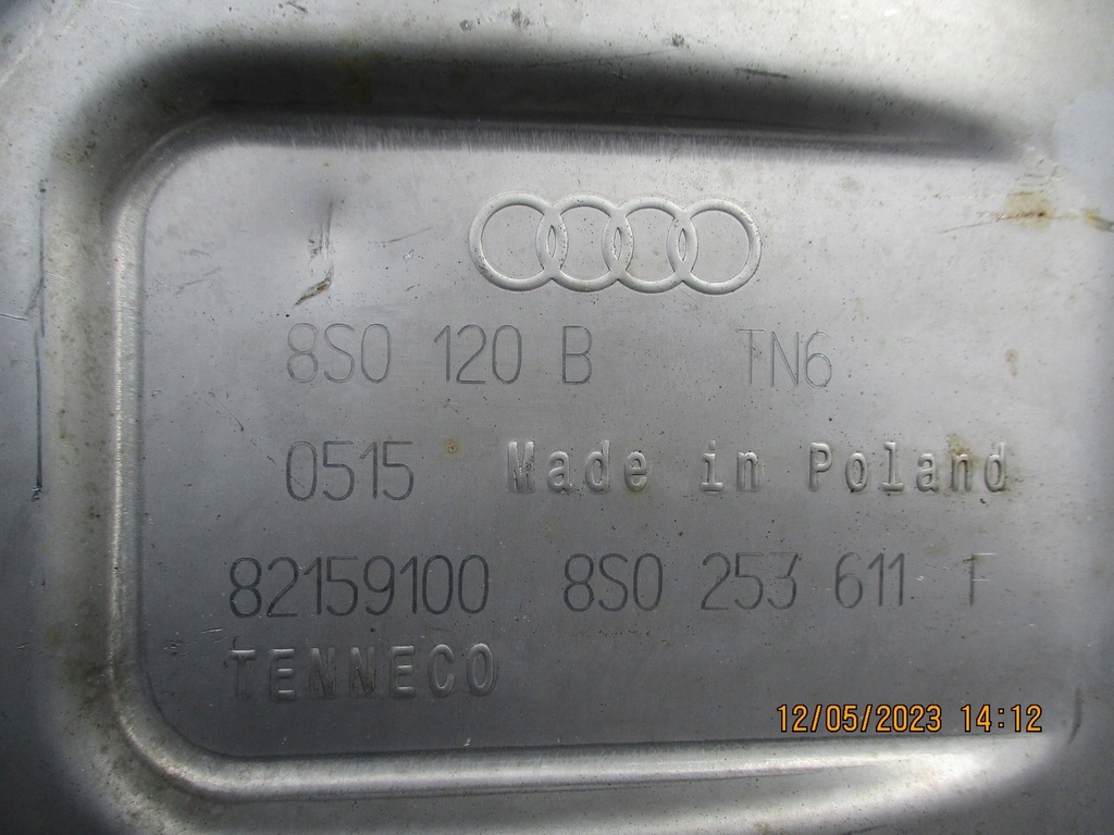 фото №15, Гасник вихлоп audi tt 8s0 2,0tfsi