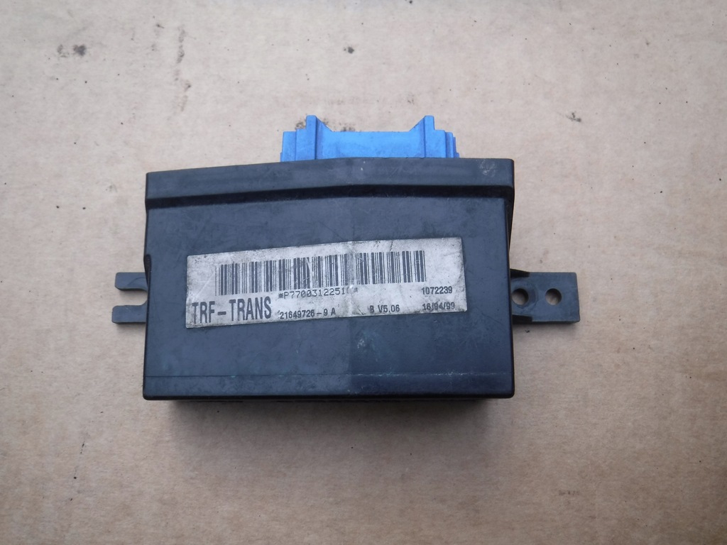 фото №1, Модуль блок управления иммобилайзер renault kangoo i