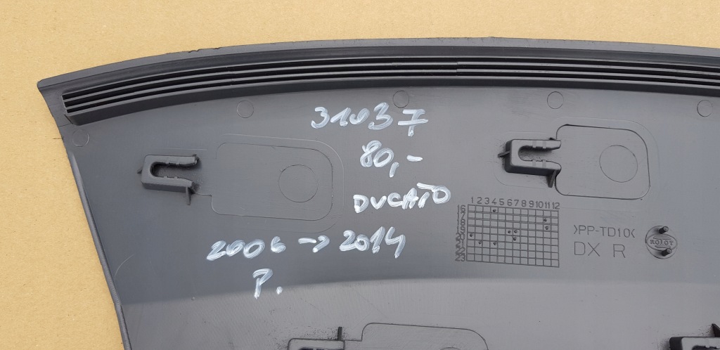 фото №5, Fiat ducato maxi молдинг крила p.2006-2014.boxer