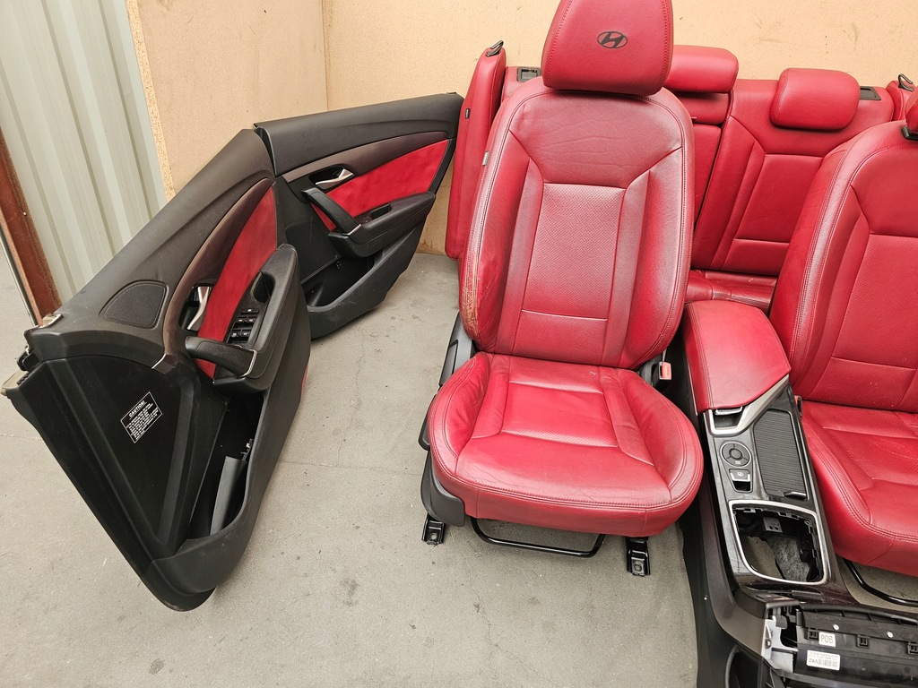 фото №10, Hyundai i40 kombi комплект сидінь сидіння шкіряний оббивка шкіряний чохол