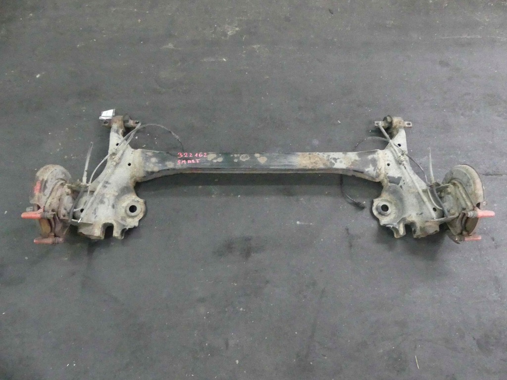 фото №1, Задня балка oś задня smart forfour i 04-06 1.5 16v