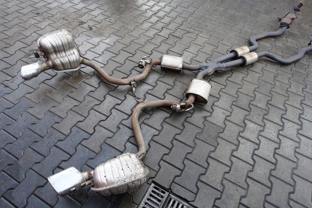 фото №5, Mercedes r230 sl гаситель конечный выхлоп sl350 катализатор 2304903314