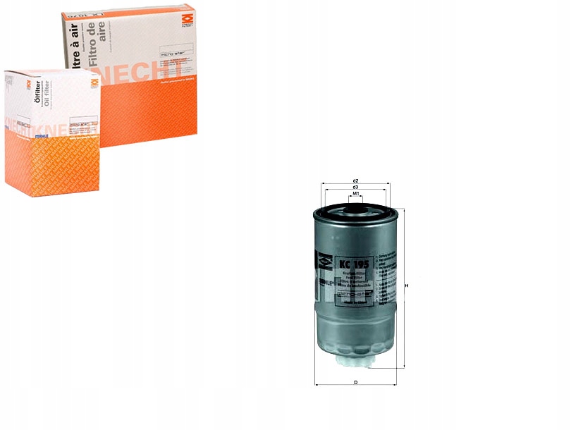 фото №1, Knecht фильтр топлива 190694 77352336 77362258 77362