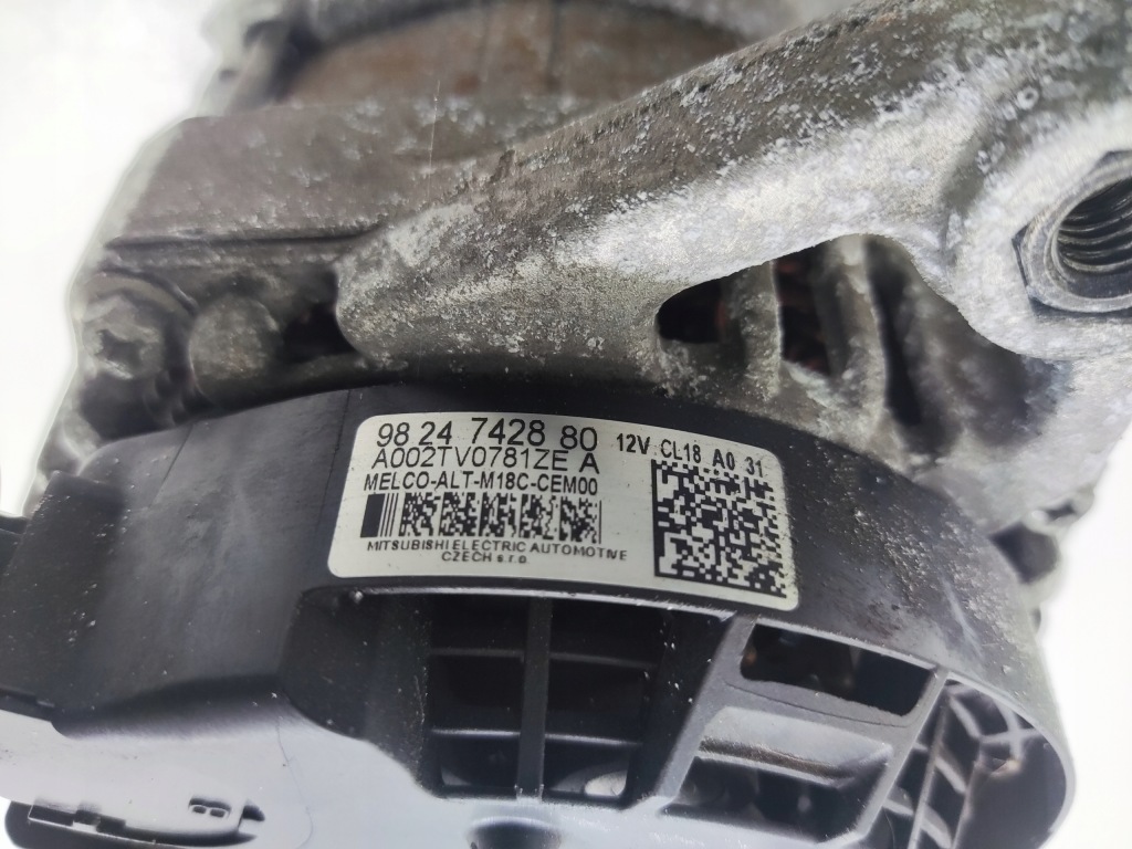 Генератор jumper boxer ducato 3 2.2 hdi 9824742880 2019-2022 рестайлінг Зі Шроту