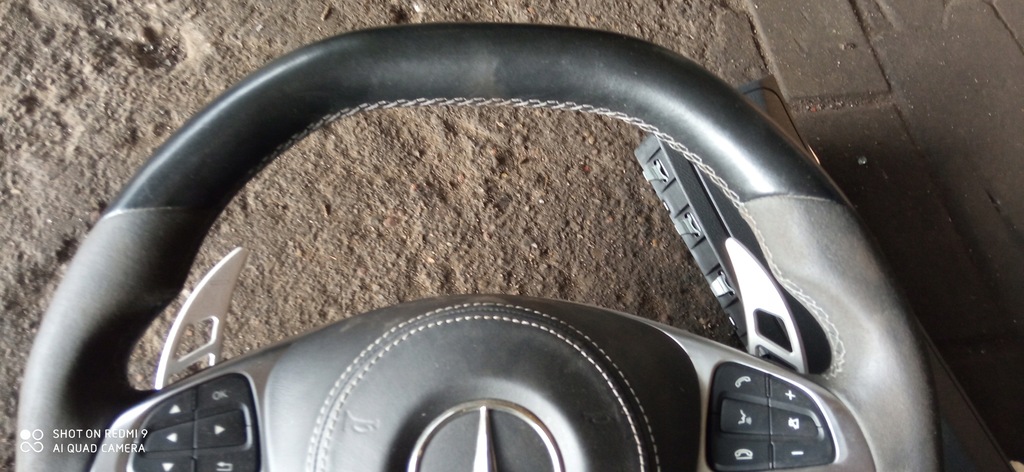 фото №11, Консоль приборная панель подушки безопасности mercedes a w176 amg воздуховод amg edition 1 кожа