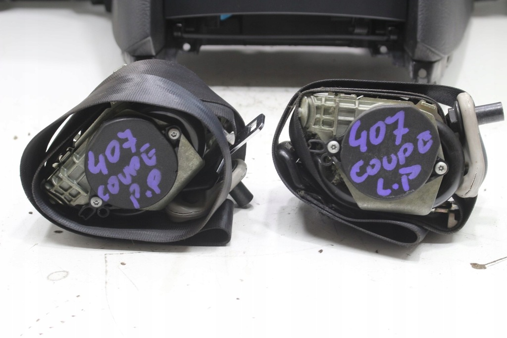 фото №9, Панель приладів консоль ремені подушки безпеки peugeot 407 coupe