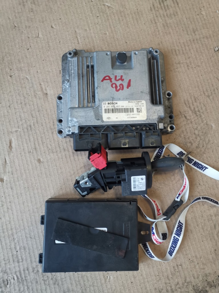 фото №1, Набір стартовий бортовий комп'ютер renault trafic iii 14-20 1.6 dci оригінальний номер 0281034037