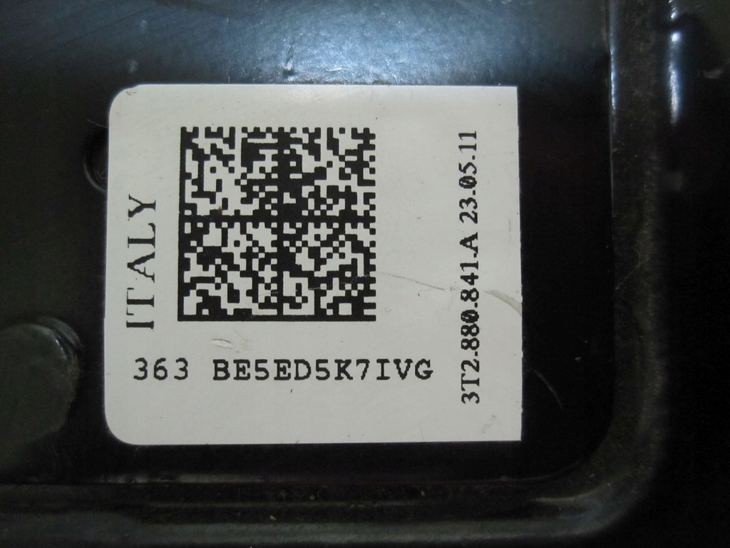 фото №5, Skoda superb ii 11r подушка коленная 1005074 3t2880841a 1016236 anglik