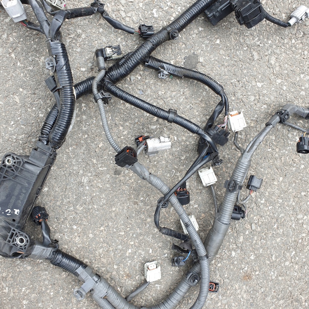 фото №10, Жгут электропроводка двигателя разъёмы mazda 6 gj iii 2.2 td оригинальный номер eu