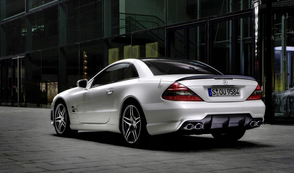фото №11, Mercedes sl r230 спойлер спойлер na крышка !