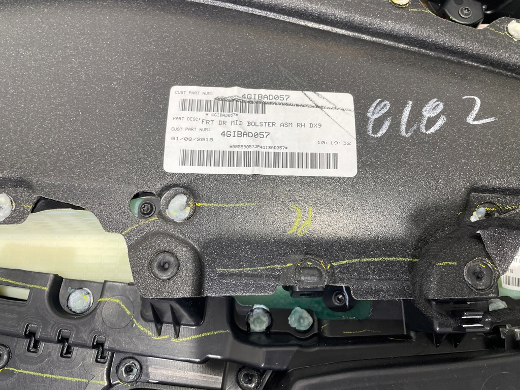 фото №4, Оббивка двері права jeep compass 5ur92lt5af