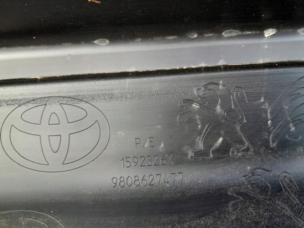 фото №10, Peugeot expert iii proace 16- бампер задняя задний oryg