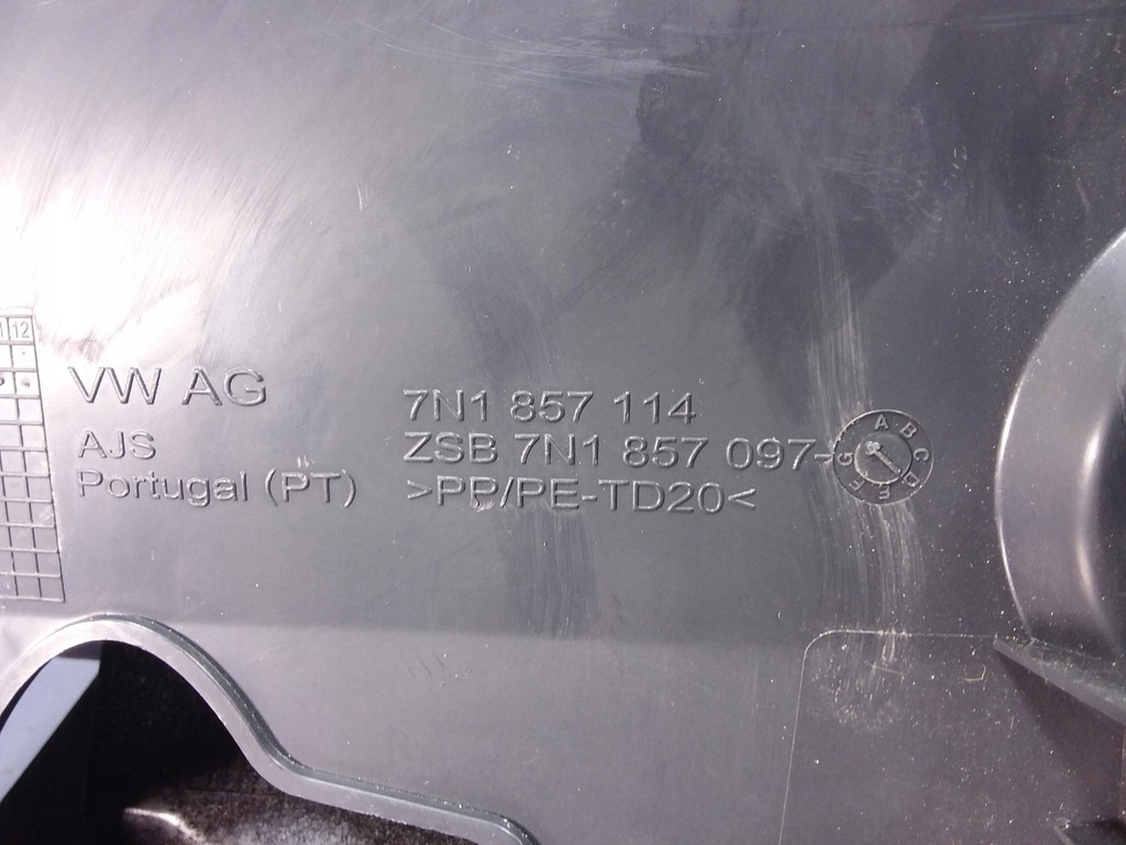 фото №7, Vw sharan ii бардачок пассажира eu 7n1857114