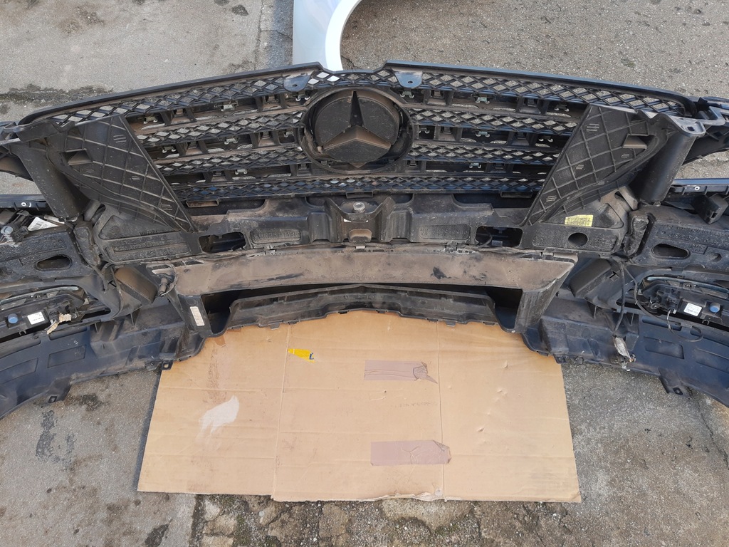 фото №9, Mercedes r w251 lift бампер перед + решітка радіатора решітка радіатора a2518800347