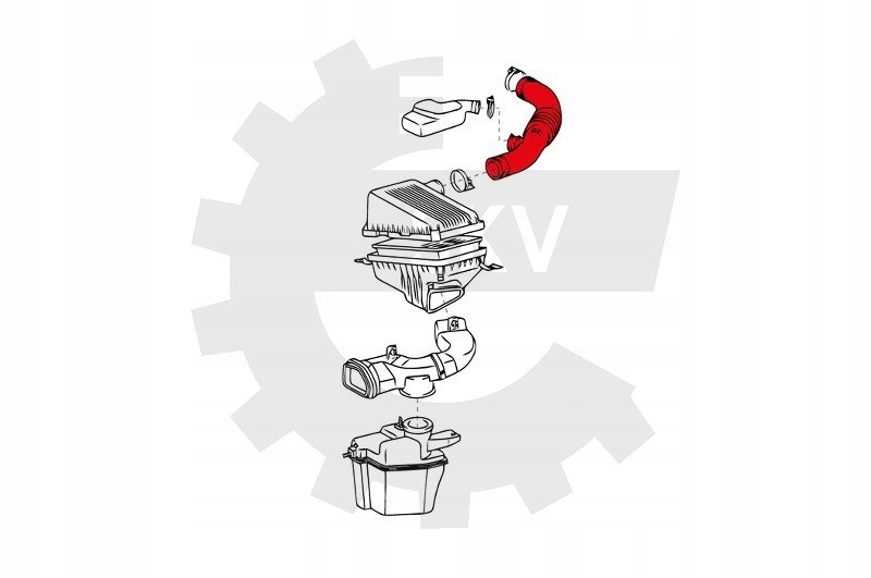 фото №10, Esen skv 24skv490 шланг всасывающий, фильтр воздуха