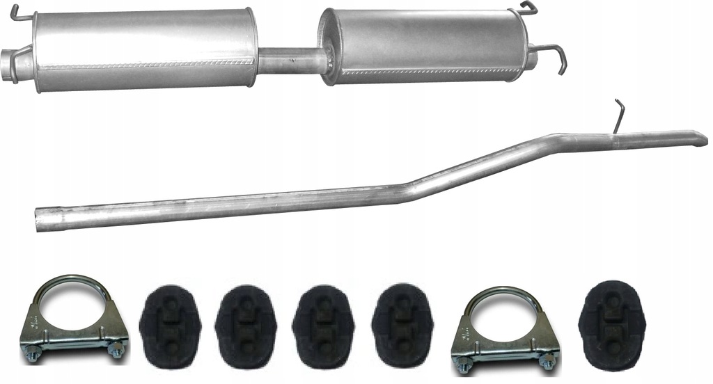 фото №1, Ford transit 2.4 tdci гаситель комплект