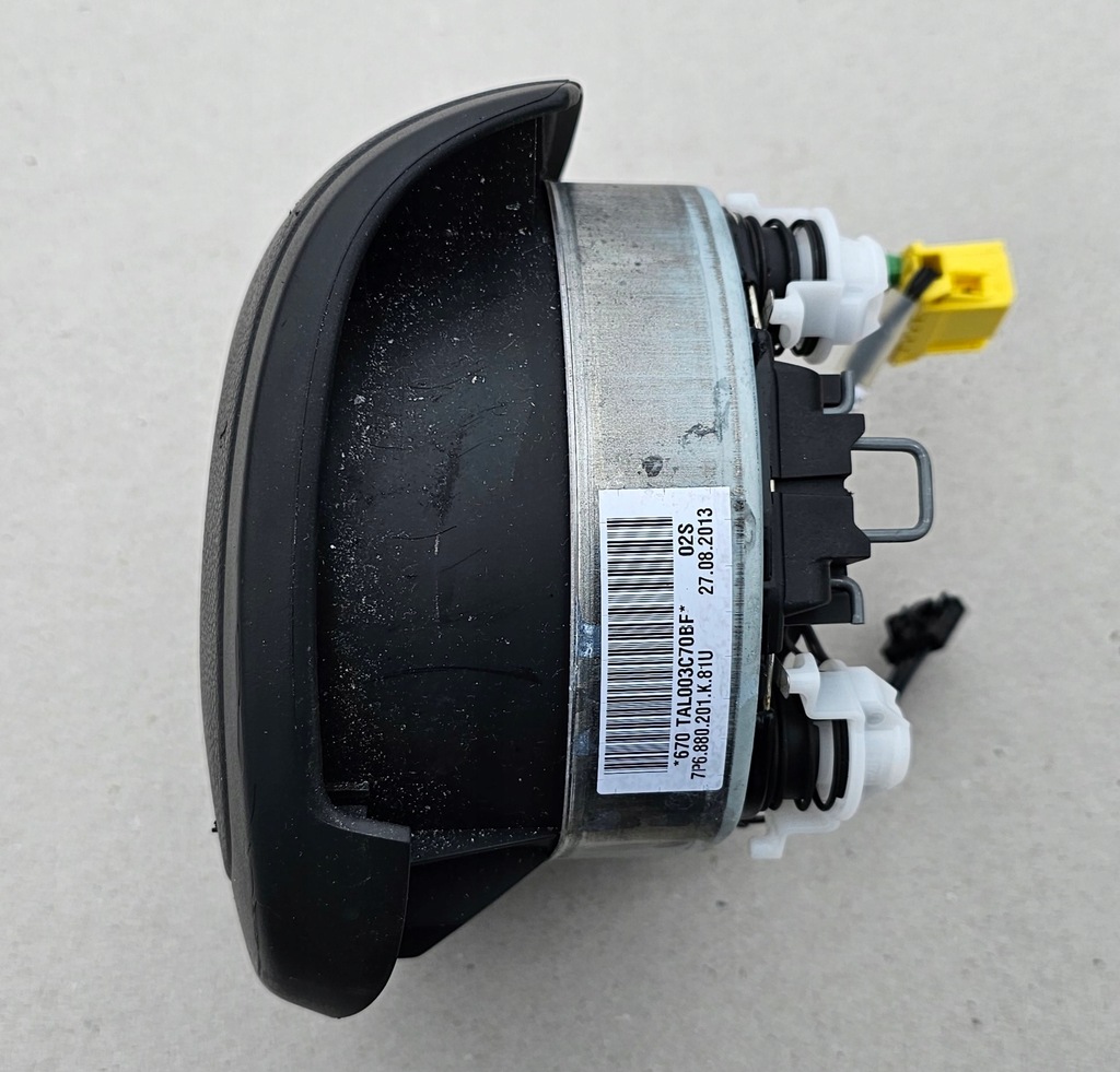 фото №7, Vw touareg 2010-2018 подушка повітряна подушка безпеки водія 7p6880201k