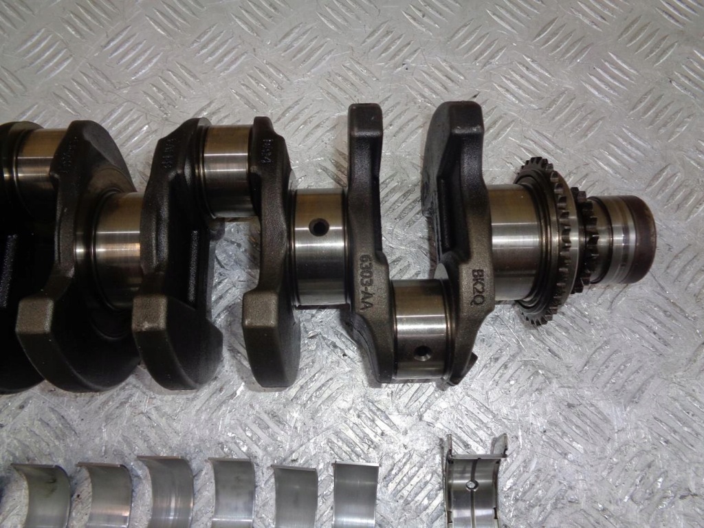 Wał коленчатый + вкладыши ford transit mk7 2.2 tdci 2006- bk2q 6303-aa с Разборки