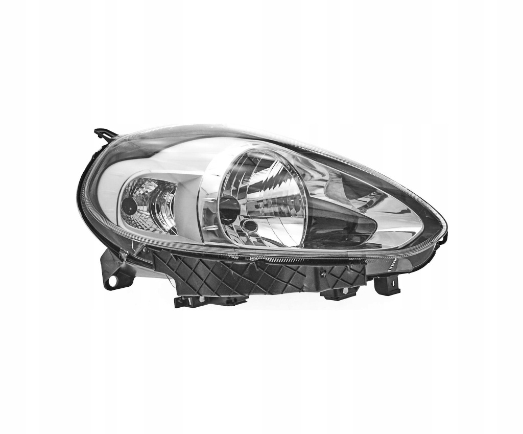 фото №1, # fiat punto 12- evo 09- фара лампа срібляста p