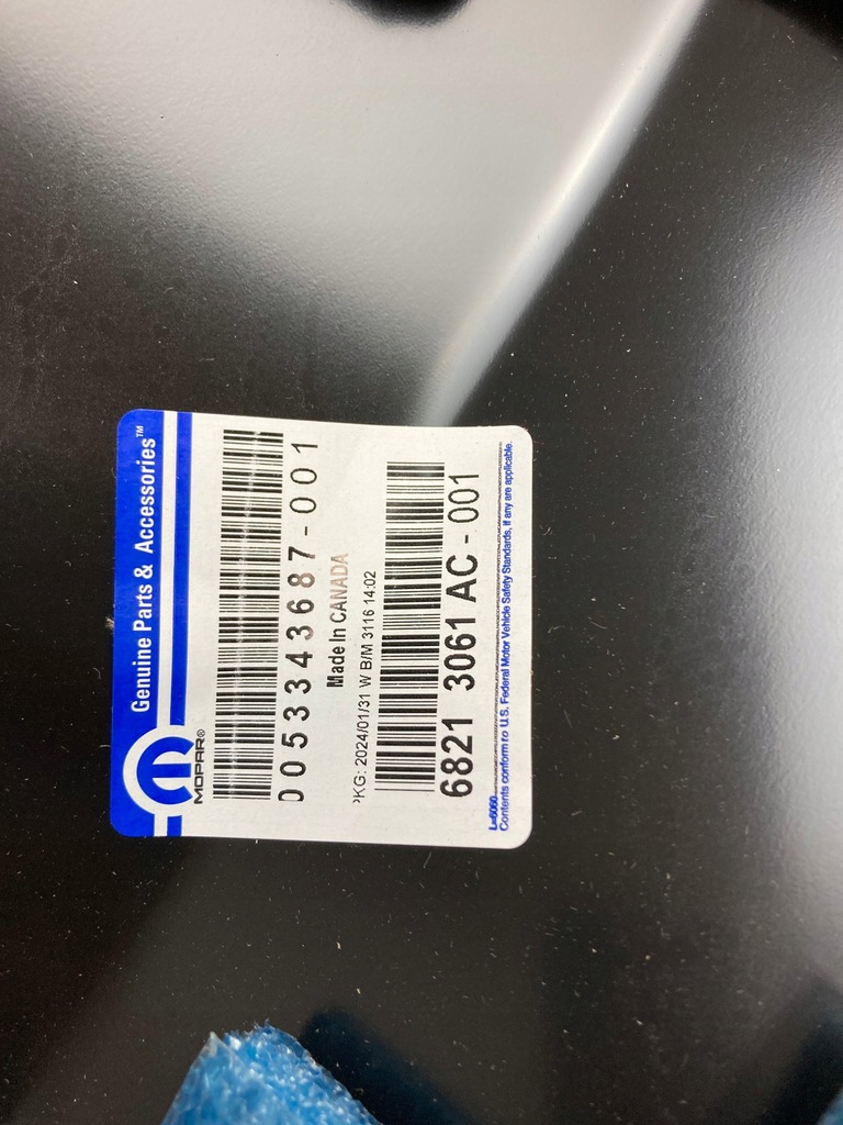 фото №12, Mopar - крила лівий передній dodge charger 2015-23