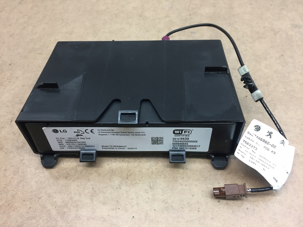 фото №1, Opel combo e crossland x модуль wifi hotspot