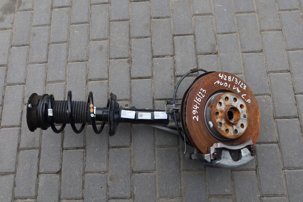 фото №1, Поворотный кулак левый перед audi vw 5wa407257a