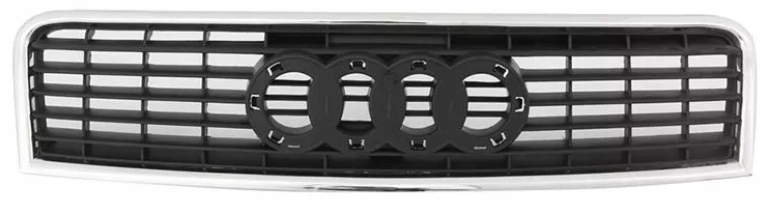 фото №1, Audi a4 b6 małysz решітка радіатора середня решітка радіатора срібляста