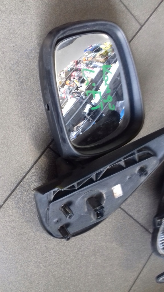 фото №1, Зеркало левая renault kangoo i lift 5 pin