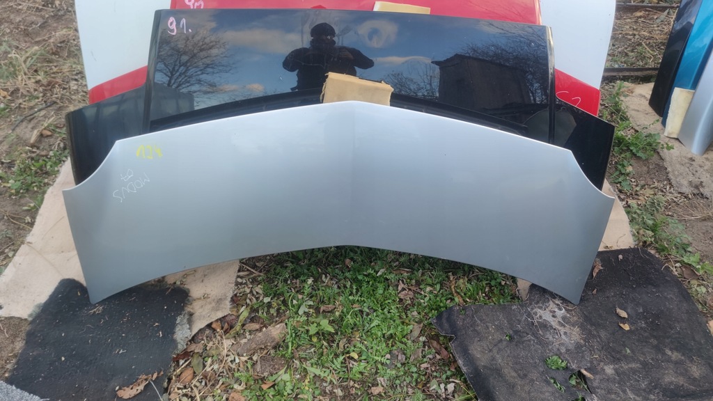 фото №1, Капот renault modus 04 do 07r