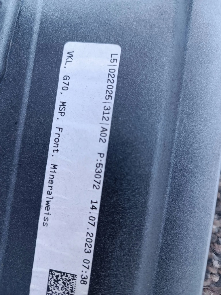 фото №7, Бампер перед bmw 7 g70