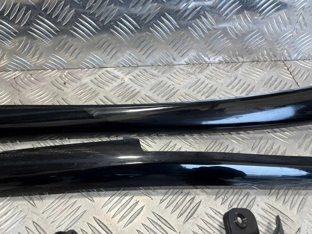 фото №11, Накладки декоративные декоры чёрные консоли дверь bmw x6 e71 europa