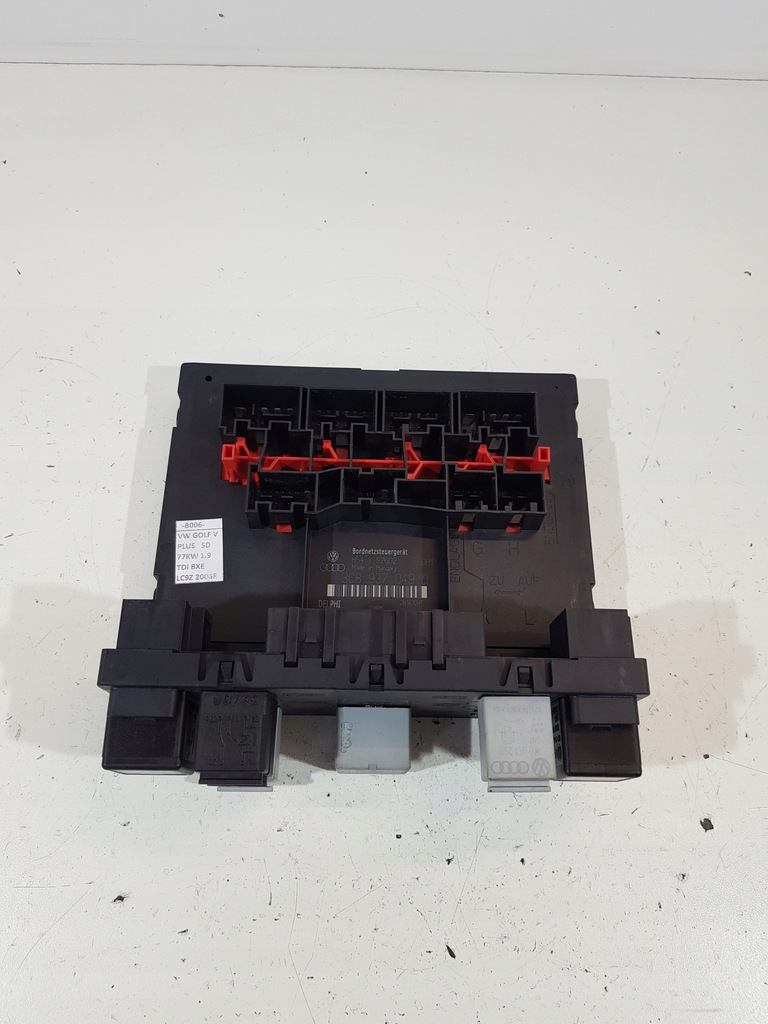 фото №1, Модуль блок управления бортовой сетью volkswagen оригинальный номер 3c8937049d