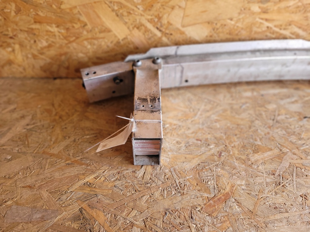 фото №8, Mercedes gla x156 балка передня підсилювач бампера перед оригінал fv