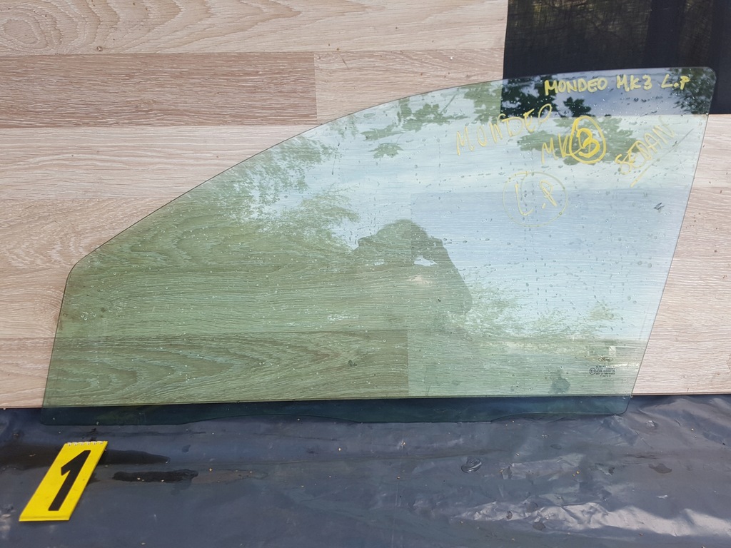 фото №1, Скло бічна ліва передня лівий перед ford mondeo mk3