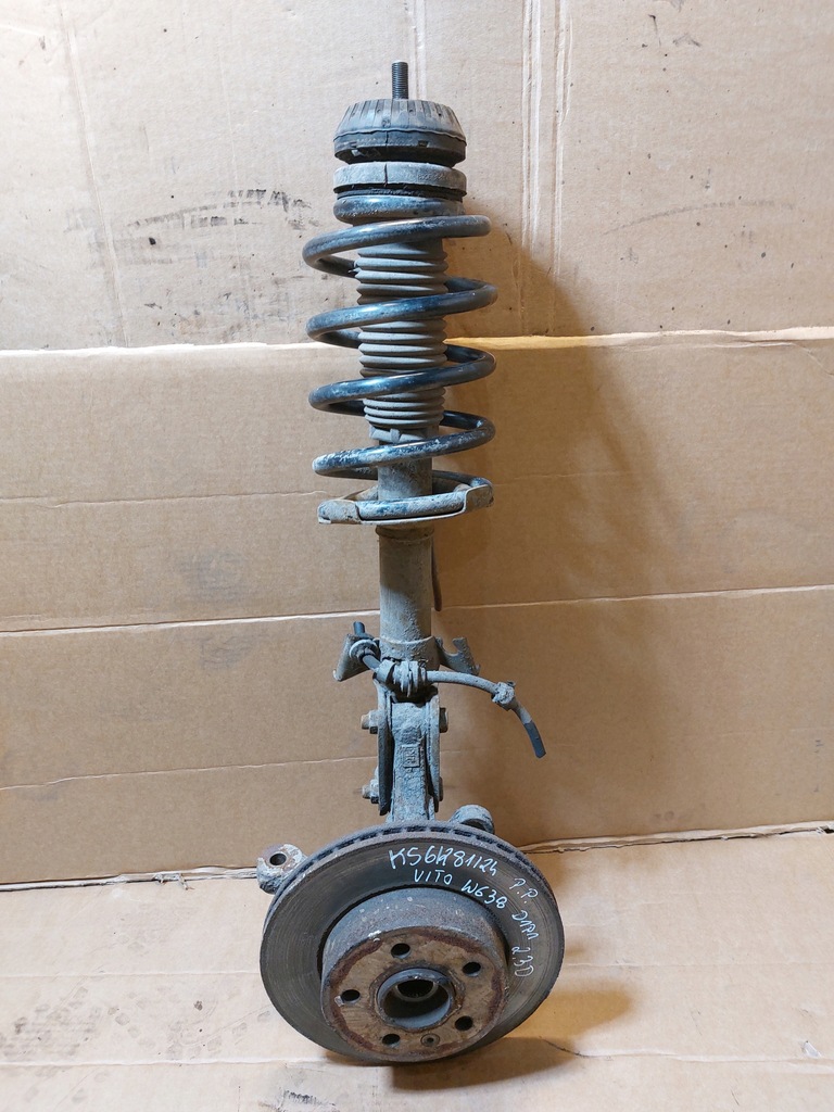 фото №1, Поворотный кулак амортизатор правый перед mercedes vito w638 2.3d