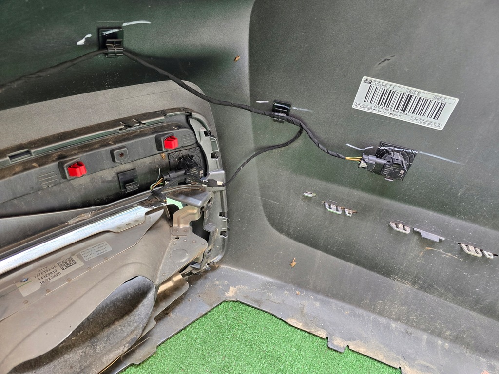 фото №13, Бампер задняя крышка багажника задняя лампы задние bmw 7 g11 g12 m набор x1d lci