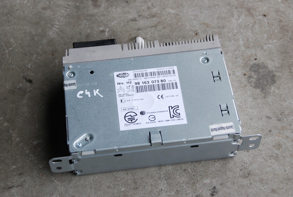 фото №4, Citroen c4 cactus радио навигация 9816307380