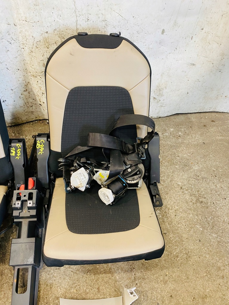 фото №14, Комплект сидінь сидіння напівшкіра перехідник c4 grand picasso ii 7 осіб #189